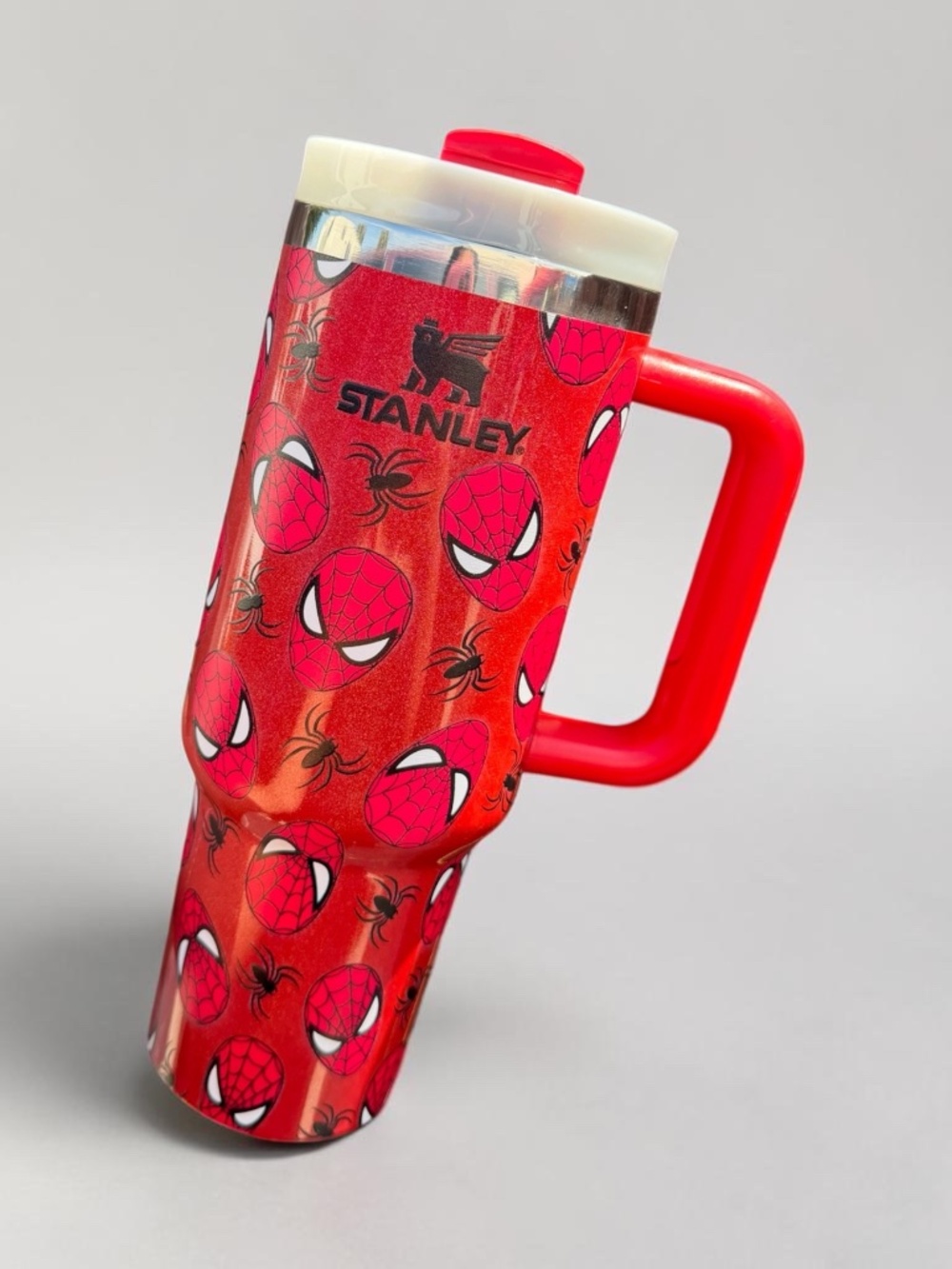 Red Spiderman 40 oz Tumbler